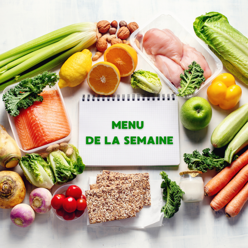 Planification de vos repas